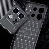 Techsuit CarbonFiber maska za Xiaomi Redmi Note 13 Pro 5G / Poco X6 – crna | shoptok.hr