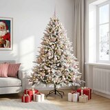 Umjetno božićno drvce s kuglicom 180 cm 300 LED lampica Slike
