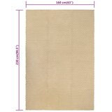  Tepih pravokutni prirodni 160 x 230 cm pamučni | shoptok.hr