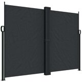  Bočna tenda na uvlačenje crna 180 x 1000 cm | shoptok.hr
