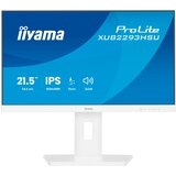 Iiyama 21,5 WHITE IPS-panel, 1920x1080 100Hz, 15cm Height Adj Stand, Speakers, HDMI, DisplayPort, 1ms MPRT, USB 2x2.0 XUB2293HSU-W7 | Eponuda.com