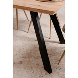 MID.YOU JEDILNA MIZA, črna, hrast artisan | Shoptok.si