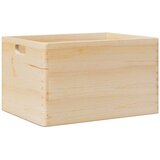  Drvena kutija s ručkama 40x30x23 cm puno drvo bor | shoptok.hr