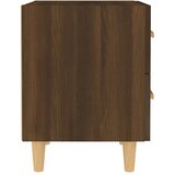  Noćni ormarići 2 kom boja smeđi hrasta 40 x 35 x 47,5 cm | shoptok.hr