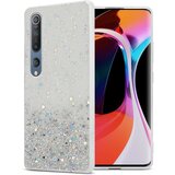 Cadorabo Ohišje, združljivo z Xiaomi Mi 10 / Mi 10 PRO in prozorna z bleščicami - Zaščitni ovitek iz prožnega silikona TPU s svetlečimi bleščicami, (20860061) | Shoptok.si