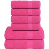  Set ručnika FROGN od 6 dijelova ružičasti 360 g/m² | shoptok.hr