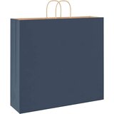  Papirnate vrećice 250 kom s ručkama plave 54x15x49 cm | shoptok.hr