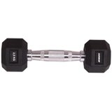 Enero FIT HEX gumirana bučica 2,5 kg – jekleni, protidrsni ročaj, šestkotna oblika | Shoptok.si