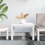 The Living Store Vrtna miza bela 59x47x40 cm PP - Vrtna Miza, (21471310) Cene