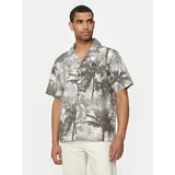 Converse Srajca M Aop Resort Shirt 10026435-A01 Črna Regular Fit