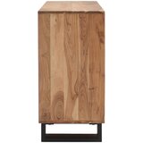 Livetastic komoda, črna, barve akacije | Shoptok.si