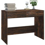 vidaXL Radni stol boja dimljenog hrasta 101 x 50 x 76,5 cm od iverice | shoptok.hr