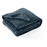 Tiseco Home Studio Tamno plavi prekrivač od mikropliša za bračni krevet 220x240 cm Lamis – | shoptok.hr