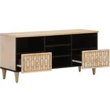 TV ormarić 100 x 33 x 46 cm od masivnog drva manga | shoptok.hr