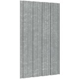 Krovni paneli 36 kom od pocinčanog čelika srebrni 80 x 45 cm | shoptok.hr