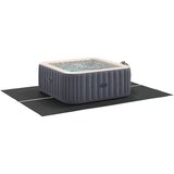  Podni sheet za bazen Crna 300 x 220 x 0,1 cm Neslojno platno | Eponuda.com
