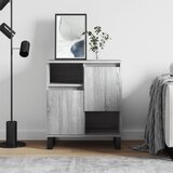 vidaXL Komoda siva sonoma 60x35x70 cm inženirski les Cene