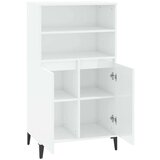  Visoka omara visok sijaj bela 60x36x110 cm inženirski les, (20653929) | Shoptok.si