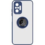 AVIZAR Ovitek z obrocem za Xiaomi Redmi Note 10 Pro - matirana hrbtna stran proti prstnim odtisom, magnetni sistem - modra, (20629538) | Shoptok.si