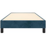  Okvir za krevet s oprugom tamnoplavi 90x200 cm baršunasti | Eponuda.com