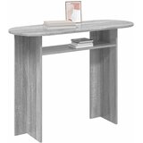  Konzolna stolica s pohranom Siva sonoma 100 x 39,5 x 75 cm | shoptok.hr