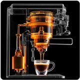 Berdsen BD-771 aparat za espresso od 20 bara, crni | shoptok.hr