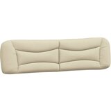 vidaXL Vzglavna stranica krem 200 cm blago, (21048464) Cene