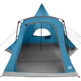  Teepee šator s krovom s pohranom Plava 545 x 450 x 295 cm | shoptok.hr