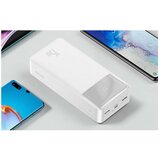 Baseus PPBD050202 bipow powerbank, 30000mAh, 15W, bela | Shoptok.si