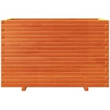  Vrtna sadilica voštano smeđe boje 110 x 60 x 72 cm od borovine | shoptok.hr