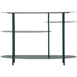 Mauro Ferretti Plavozeleni metalni pomoćni stol 34x118 cm Saturn – | shoptok.hr