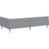  Kotni okvir postelje z matrico 2 pcs Svetlo siva blago, (5000121381) | Shoptok.si