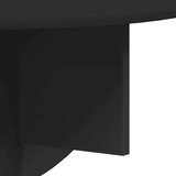  Polica na zidu 2 pcs Crna 38 x 19 x 19 cm Konstruirano drvo | shoptok.hr
