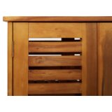  Vrtni ormar s pohranom s vratima Smeđa 78 x 36.5 x 78cm | shoptok.hr