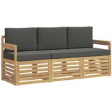  Setovi sofa 3 kom. Bijela i antracit Poliester | shoptok.hr