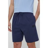 Calvin Klein Underwear Bombažne kratke hlače mornarsko modra barva
