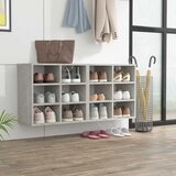  Ormarići za cipele 2 kom Siva betona 52,5 x 30 x 50 cm | shoptok.hr
