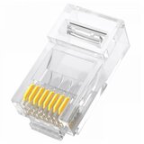 Gembird Mrežni konektor 8P8C, modularni, 100 kom. pakovanje - PLUG3UP6/100 | ePonuda.com