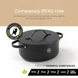 BE Living Lonec s pokrovom Essential Black 28 cm, (5000357450) | Shoptok.si