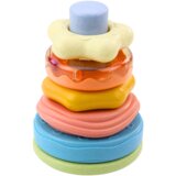 Tower of Wheels Sensory Puzzle for Toddlers Pastel 17cm | shoptok.hr
