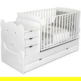Bebi Snovi Krevetac za bebe 3 u 1 Meda, Beli | ePonuda.com
