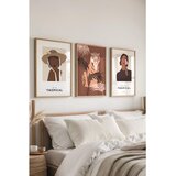 WALLXPERT Ç-300622 - 5070 Višenamenski Set Dekorativnih Slika (3 Komada) | Eponuda.com