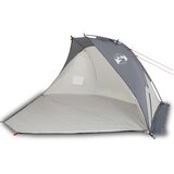  The Living Store Šotor za na plažo siv 268x223x125 cm 185T poliester - Šotor Za Plažo, (21487002) | Shoptok.si