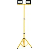 LED reflektor sa stalkom 2xLED/30W/230V 6500K IP65 narandžasta/crna