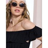Sinsay Midi haljina s volanom od viskoze | shoptok.hr