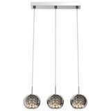 Zuma line visilica Crystal linijska 3 kugle | ePonuda.com