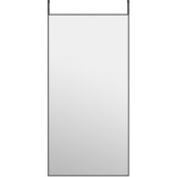  Ogledalo za vrata crno 50 x 100 cm od stakla i aluminija | Eponuda.ba