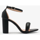 Resti Black Women's Vefre High Stiletto Sandals | Shoptok.si