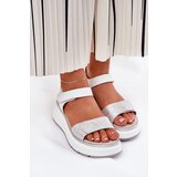 S. BARSKI Women's Leather Sandals On Platform And Wedge With Velcro S.Barski | Shoptok.si