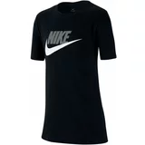 Nike NSW TEE FUTURA ICON TD B Majica za dječake, crna, veličina